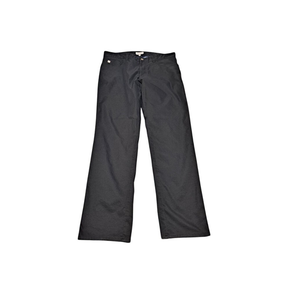 Peter millar golf pants eb66 black casual fit 34X31 (tag 34X32) performance